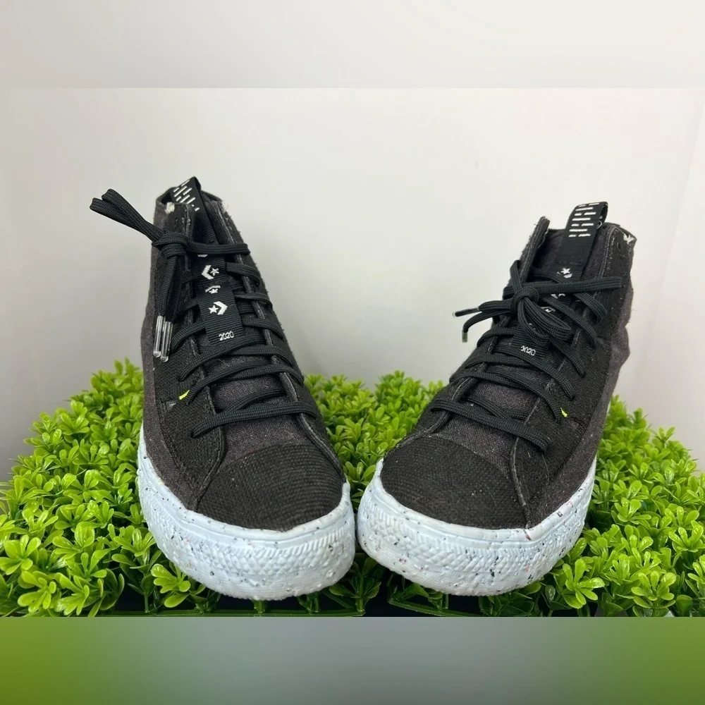 Converse Chuck Taylor All Star Crater Hi Black Sz Mens 7.5 /Wmn 9.5